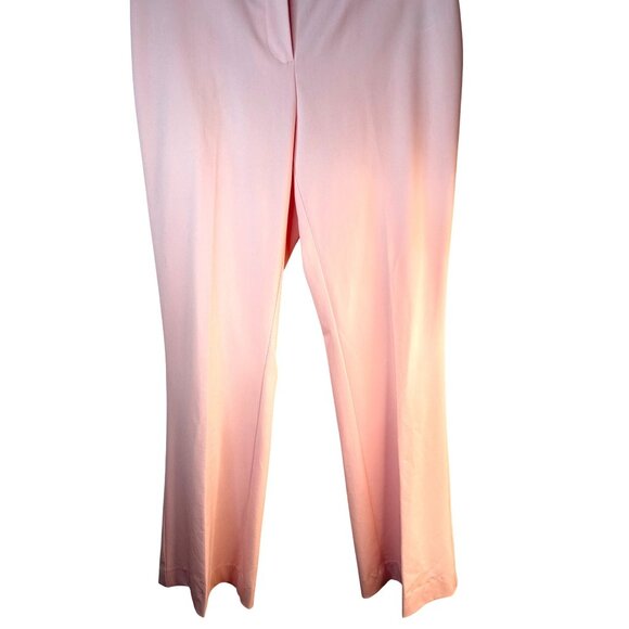 2/$30 NWT ZARA Pink Trousers M Polyester Viscose Blend - Picture 10 of 15